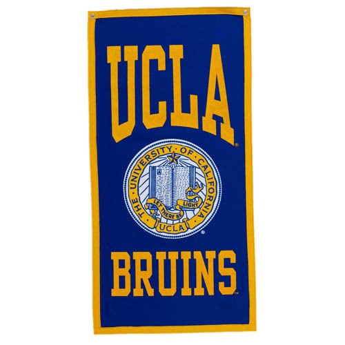 UCLA 18" x 36" Vertical Felt Banner