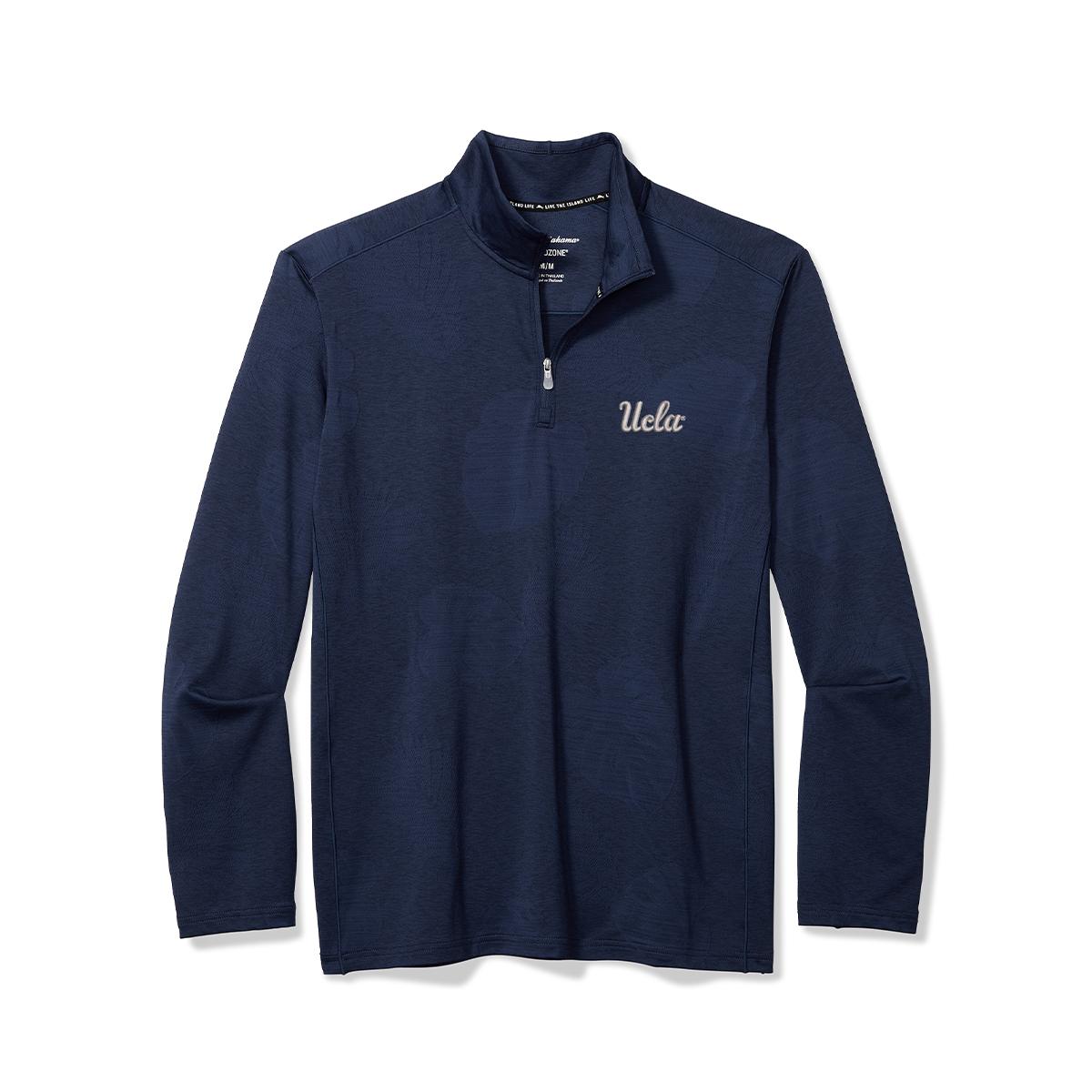 UCLA Script Island Half Zip Sweatshirt