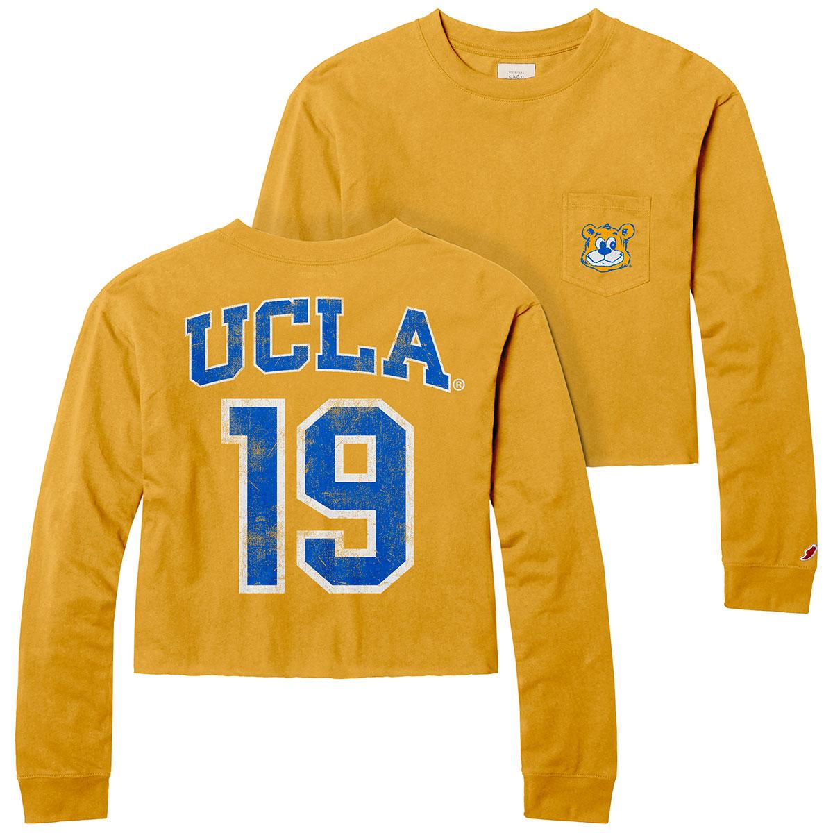 UCLA Women's  Long Sleeve Crop Top